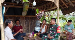 Babinsa Koramil 0602-15/Baros Ingatkan Warga.Waspadai Cuaca Ekstrem