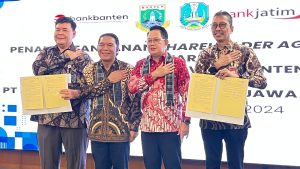 Pj. Gubernur Al Muktabar Optimis Bank Banten Semakin Kuat, KUB dengan Bank Jatim Masuki SHA
