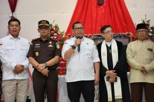 Pj. Gubernur Banten, A. Damenta Pantau Malam Natal 2024