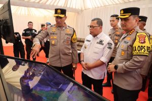 Pj. Gubernur Banten, A. Damenta Tinjau Pospam Polresta Tangerang