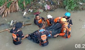 Korban Tewas Terseret Arus Sungai Siswa SD di Desa Panyirapan Ditemukan Tim SAR Gabungan