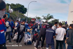 Serikat Buruh Tuntut Kenaikan Upah 6,5 ℅ dan Pengesahan Sektoral di Banten