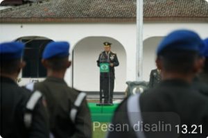 Korem 064/MY Gelar Upacara Peringati Hari Bela Negara
