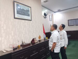 Pj. Gubernur A. Damenta Sidak Kantor Setda Provinsi Banten
