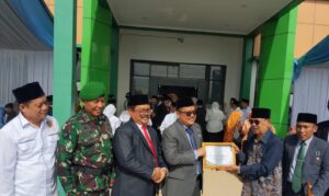 Wakili Dandim 0602/Serang, Danramil 0602-16/Ciruas Ikuti Upacara HAB Ke-79 