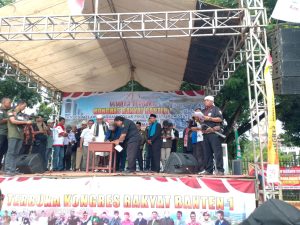 Kongres Rakyat Banten 1 Tolak Pembangunan PIK 2 di Tangerang Utara