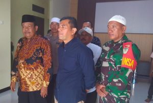 Babinsa Koramil 0602-20/Pamarayan Hadiri Peresmian Gedung Kantor Desa Pringwulung 