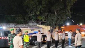 Cegah Tawuran Geng Motor, Koramil 0602-21/Kopo Bersama Polsek Jawilan Gelar Patroli Gabungan