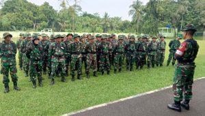 Kodim 0602/Serang Perkuat Kemampuan Babinsa Melalui Latihan Dasar Teritorial