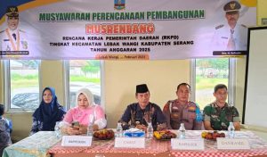 Danramil 0602-10/Pontang Tekankan Peran TNI Dukung Pembangunan di Kecamatan Lebak Wangi