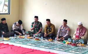 Sinergitas TNI-Polri, Danramil 0602-20/Pamarayan Hadiri Syukuran Mako Polsubsektor Bandung