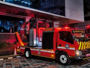 Ruang Biro Humas ATR/BPN Terbakar Dilalap Si Jago Merah