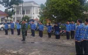 Babinsa Koramil 0602-20/Pamarayan Hadiri Upacara Hari Kesadaran Nasional