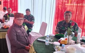 Di Kecamatan Cileles, Pasiter Kodim 0602/Serang Hadiri Pembukaan TMMD Ke-123 2025 