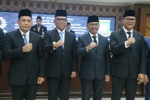 Hari Pertama Jabat Gubernur Banten, Andra Soni Hadiri Sertijab Wali Kota Tangerang