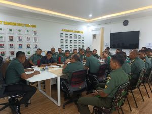 Dandim 0602/Serang Tekankan Kesiapsiagaan Anggota Dalam Bertugas Selama Ramadhan