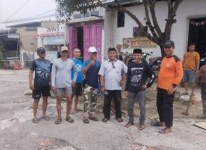 Jalan Rusak di Bumi Ciruas Permai Diperbaiki