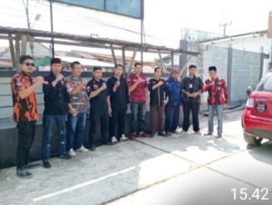 Satgas Ormas Pamarayan Dukung Acara Hajatan di Kampung Baru