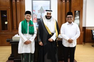 Gubernur Banten, Andra Soni Sambut Imam Besar Masjidil Haram Syekh Abdurrahman Al Ausy