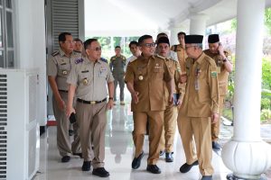 Kunjungi Gubernur, Kakanwil BPN Banten Laporkan Sejumlah Program Pertanahan dan Tata Ruang