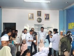 Salurkan 300 Paket Sembako,.BKPGS Santuni Anak Yatim 