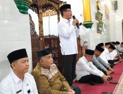 Safari Ramadhan Pemprov Banten 1446 H, Pj. Sekda Banten Hadiri Acara di Masjid Al-Ittihad Lebak