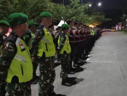 Kodim 0602/Serang Gelar Apel Siaga Bersama Polres Untuk Keamanan Malam Idul Fitri 1446 H