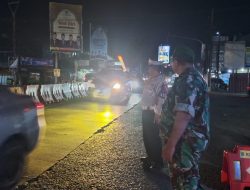 Koramil 0602-16/Ciruas dan Polsek Ciruas Terus Bersiaga Jaga Kelancaran Idul Fitri 1446 H