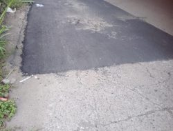 Pagi Ditambal Sore Rusak “Pemeliharaan Jalan Kronjo Ceplak Terkesan Asal Jadi”