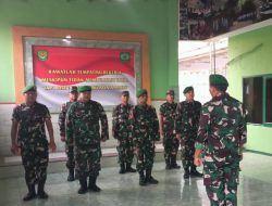 Danramil 0602-21/Kopo Pimpin Apel Siaga, Pastikan Kesiapan Personel Dalam Pengamanan Lebaran