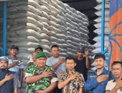 Babinsa Koramil 0602-16/Ciruas Dukung Ketahanan Pangan Lewat Penyerapan 2.650 Kg Beras Petani