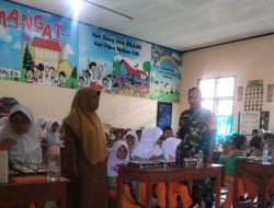 Babinsa Koramil 0602-04/Taktakan Adakan Pendampingan Program MBG Bagi Siswa 