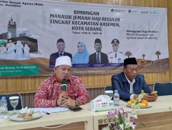 KUA Kecamatan Kasemen Gelar Bimbingan Manasik Bagi Jema’ah Calhaj 2025
