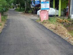 Warga Desa Margagiri Apresiasi Pembangunan Jalan Hotmix