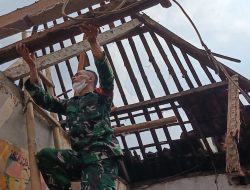 Kodim 0602/Serang Percepat Renovasi Rutilahu Dalam TMMD ke-124 di Desa Silebu