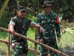 Danrem 064/MY Tinjau Progres Pembukaan Jalan