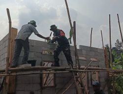 Satgas TMMD ke-124 Kodim 0602/Serang Percepat Pembangunan Rumah Warga di Desa Silebu