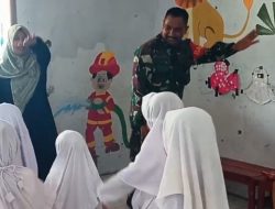 Babinsa Koramil Kragilan Ceria Bersama  “Laskar Pelangi”