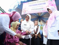 Tinjau Posyandu di Kota Serang, Ketua TP Posyandu Banten Sebut Transformasi New Posyandu Berjalan Baik