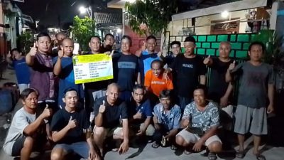 Warga Perum Taman Raya Rajeg Desa Mekarsari, Ucapkan Terimakasih Terealiasinya Pembangunan Jalan Betonisasi