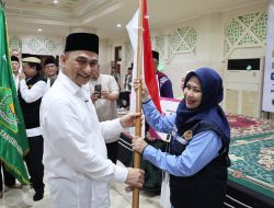 Wakil Gubernur Banten Lepas 376 Jama’ah Haji Kabupaten Tangerang Kloter JKG 40
