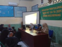 Satgas TMMD ke-124 Kodim 0602/Serang Gelar Penyuluhan Penyakit Tidak Menular di Desa Silebu