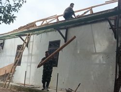 Renovasi Musholla Al Barokah oleh Satgas TMMD ke-124 Kodim 0602/Serang Dimulai