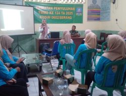 Satgas TMMD ke-124 Kodim 0602/Serang Gelar Penyuluhan PHBS di Desa Silebu