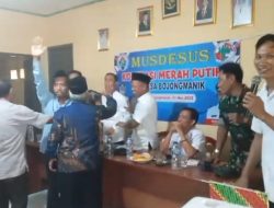 Ricuh, Musdesus Pembentukan Koperasi Merah Putih Desa Bojong Manik 