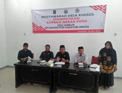 Bentuk Koperasi Merah Putih, Desa Tambiluk Dukung Program Presiden Prabowo