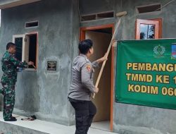 Satgas TMMD Ke-124 Kodim 0602/Serang Percepat Proses Pembangunan Rutilahu