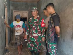 Giliran Pasiter Kodim Pantau Progres Pembangunan Rutilahu TMMD Ke-124 Kodim 0602/Serang