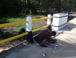 Pembangunan Jembatan di Desa Silebu Nyaris Rampung, Satgas TMMD Optimis