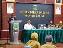 Pengelolaan Aset, Gubernur : “Pemprov Banten Fokus Sertifikasi dan Penyelesaian Aset Bermasalah”